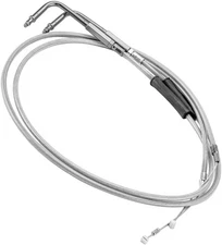 Extended Length 42 Throttle Cable and Idle Cable Kit Stainless Steel Compati