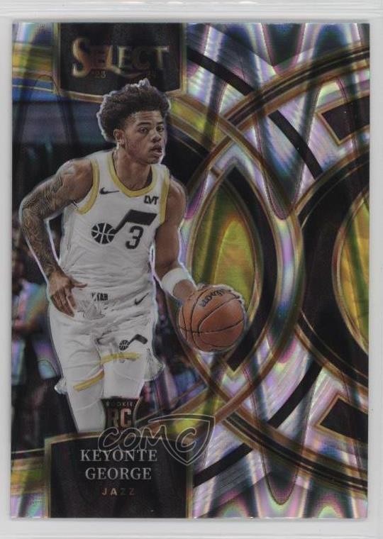 2023-24 Panini Select Premier Level Tectonic Prizm Keyonte George #109 0xb8