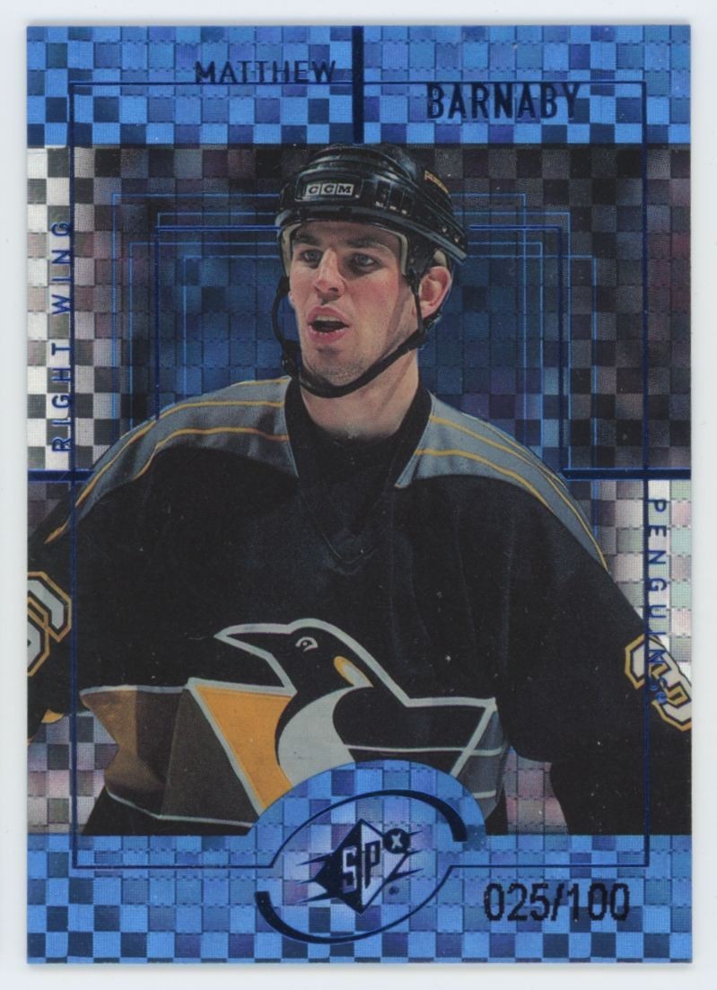 1999-00 SPx #125 Matthew Barnaby RADIANCE /100