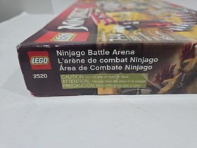 LEGO 2520 Ninjago Battle Arena 463 pieces Open Damaged box New Sealed Bags