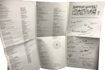 EVERYONE INVOLVED either/or 1972 UK ACID, FOLK, PSYCH PRIVATE PRESS w/POSTER