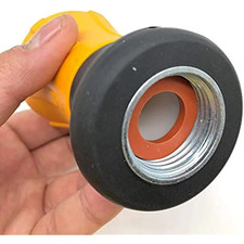 20pcs 3/4in Garden Hose Washers Silicone Rubber Seals Leak Proof Gasket Rings