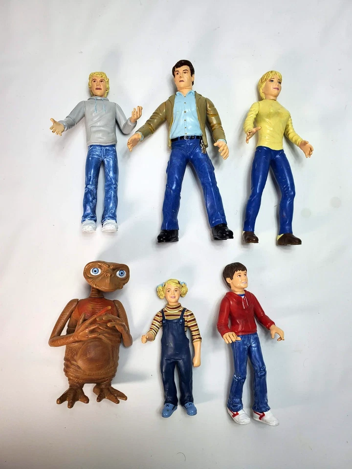 E.T. Extra Terrestre Edición Limitada 6 Figuras Colección Toys R Us 2001 Sueltas Foto 2 de 4