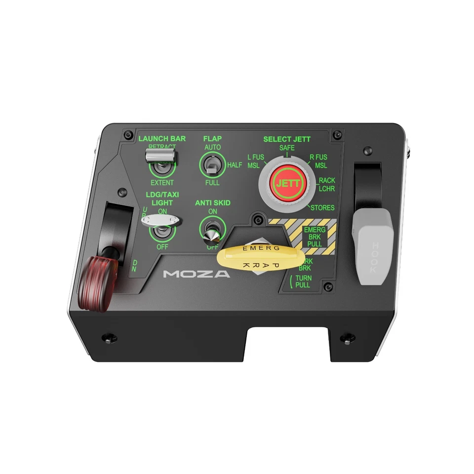 NEU MOZA MTLP F18 Gas Take Off Klappe Panel DCs Home Cockpit Jet Flightsim - Bild 2 von 4