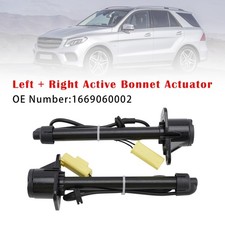 2X Active Bonnet Actuator 1669060002 F&uuml;r Mercedes-Benz C292 X166 W166 2012-2019