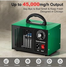 Industrial Ozone Generator 45,000mg/h, Industrial O3 Deodorizer Open Box