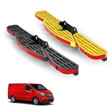 Vauxhall Vivaro 2014-2019 Rhino TowStep 110 degree Tow Clearance High Grip Step