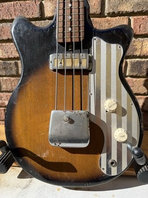 Teisco Bs-101 Bizarre Bass Japan Vintage Necrypto Key for sale