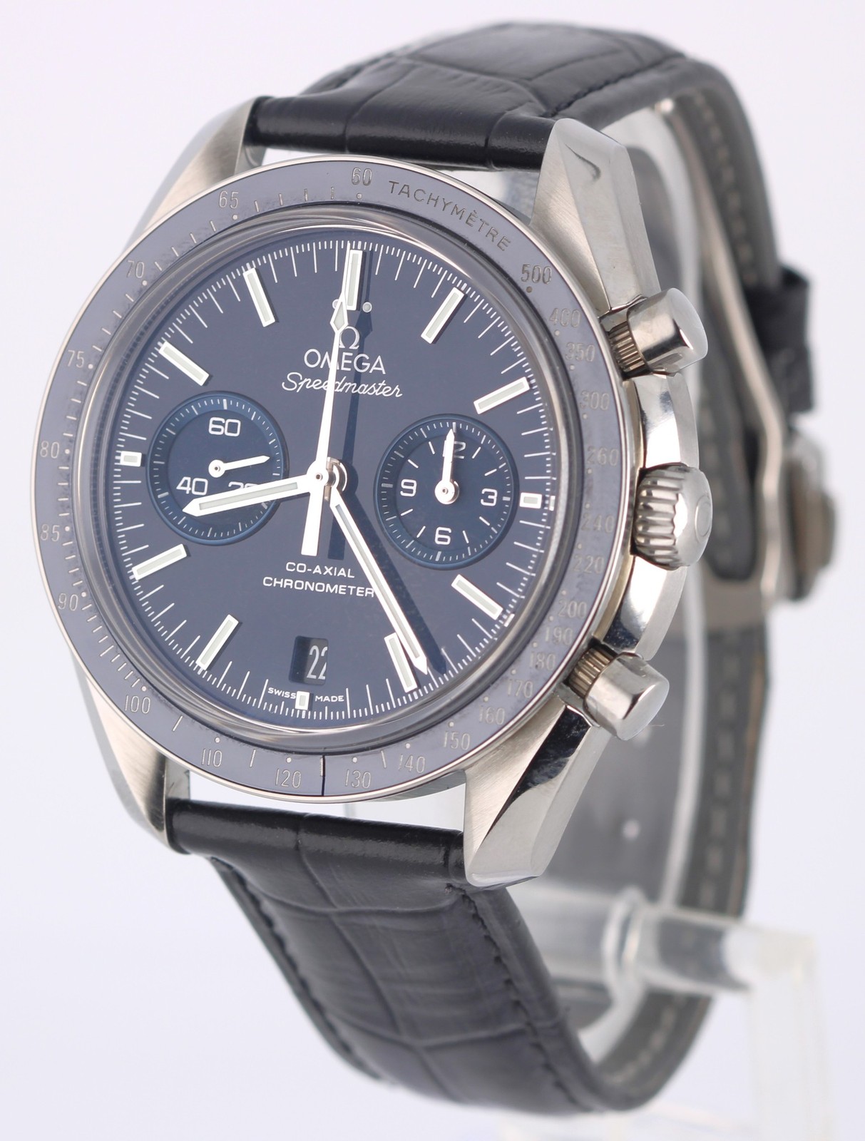 Omega Speedmaster Two Counters Titanium Blue 44.2… - image 3