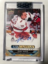 24-25 Clear Cut Hockey Canvas Signatures Rookie Auto CS-BN Bradly Nadeau