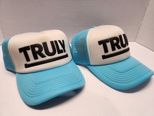 Truly Hard Seltzer Hat Blue Mesh Lot Of 2