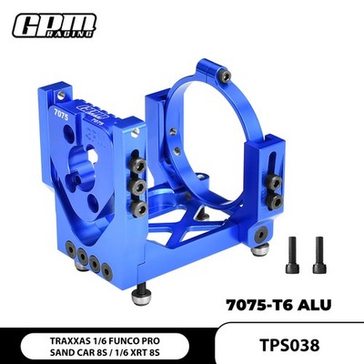 GPM Alloy 7075 Motor Mount Base for TRAXXAS 1/6 FUNCO 8S XRT Upgrade
