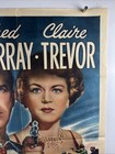 BORDERLINE Movie Poster (VeryGood-) One Sheet 1950 Claire Trevor 28796 — photo 3