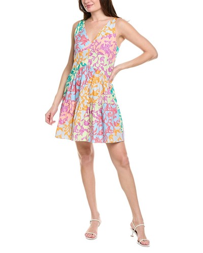 Derek Lam 10 Crosby Colette Mini Dress Women's Pink 00 Derek Lam 10 Crosby Colette Mini Dress Women's Pink 00