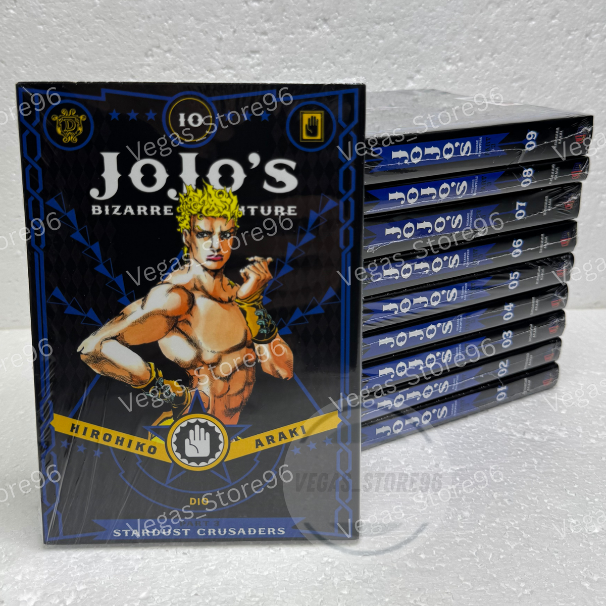 Jojo's Bizarre Adventure Manga Part 3 Vol 1-10 English (Half/Full