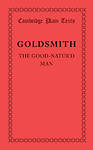 The Good-Natur'd Man Cambridge Plain Texts Oliver Golds  Paperback 9781107682108