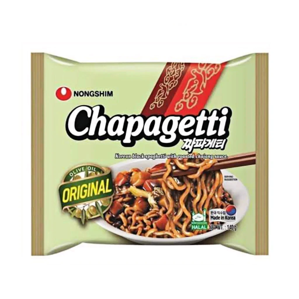 Nongshim Chapagetti Chajangmyun Ramen Black Bean Sauce Noodle 5 Packs HALAL