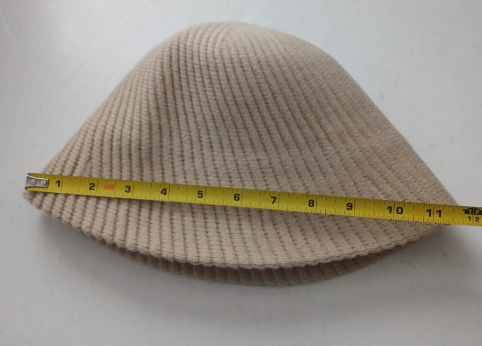 Wavy Cloche Hat From Anthropologie - Ivory Color NEW Womens - Image 4 of 4