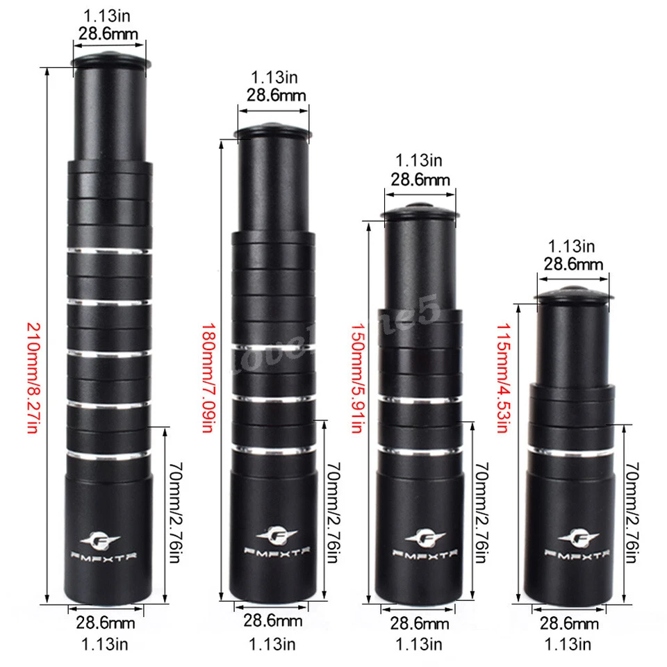 Mountain Bike Stem Riser Extender Bicycle Handlebar Fork Riser Extension Adapter - Image 4 of 4