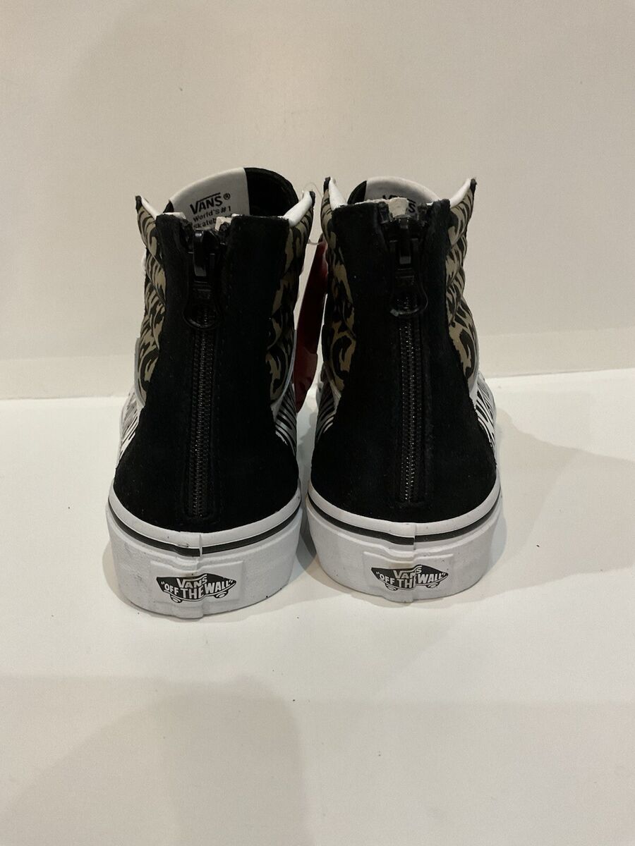 Vans Sk8-Hi Zip Animal Mix Leopard/Zebra US Junior 5.0 | eBay Vans Sk8-Hi Zip Animal Mix Leopard/Zebra US Junior 5.0 | eBay