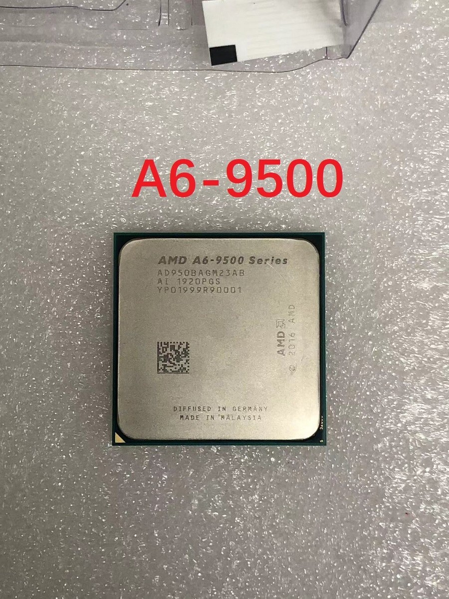 AMD A6-9500 APU Dual-Core Socket AM4 CPU Processor 65W