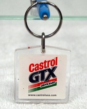Castrol GTX Drive Hard Motor Oil Key Chain *New