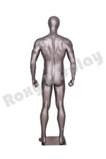 Maniquí Femenino Egghead Eurohandisplay - Altura 178 Cm, Fibra De Vidrio, Negro O Blanco Mate, Desmontable