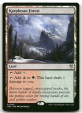 Karplusan Forest #163 MTG Aetherdrift NM X1