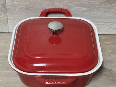STAUB 2.5 Qt Cherry Red 9