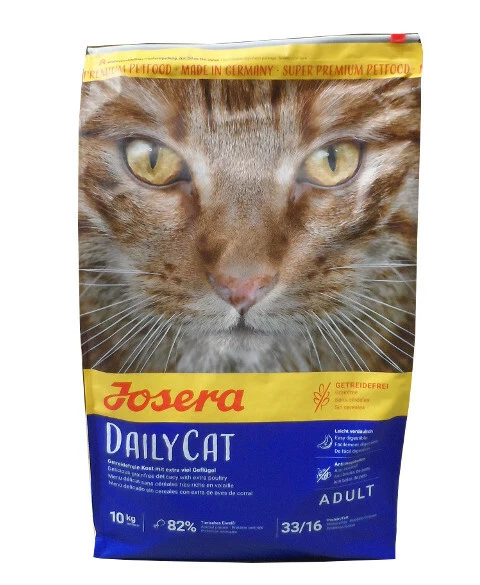 10kg Josera DailyCat Adult Getreidefrei Katzenfutter