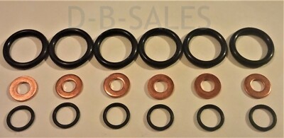 1998.5 - 02 24V Valve 5.9 ISB Fuel Injector Injection Install Kit for Cummins 