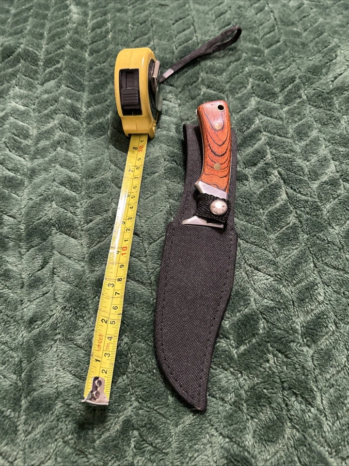 8” Winchester/sheath Surgical Stainless Steel Blade Wooden Handle New - Image 3 of 3