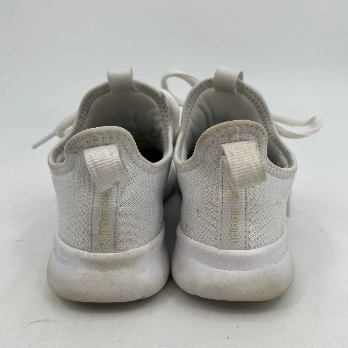 Adidas White Classic Lace-Up Sneakers | Size 5 | eBay