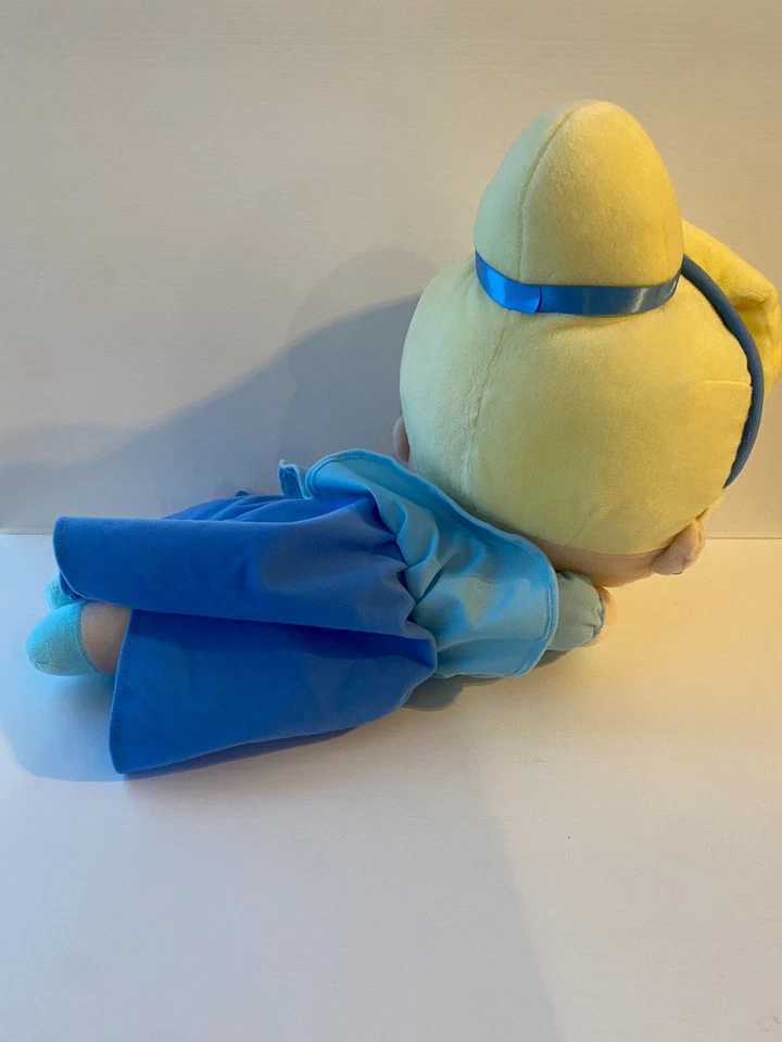 Muñeca de Peluche Cenicienta SEGA Cenicienta Soñadora Azul Pastel Kirakira Rara Enorme Foto 3 de 4