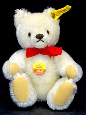 Vintage STEIFF 0203/18 ORIGINAL TEDDY BEAR Mohair Stuffed Animal Toy w/ SQUEAKER