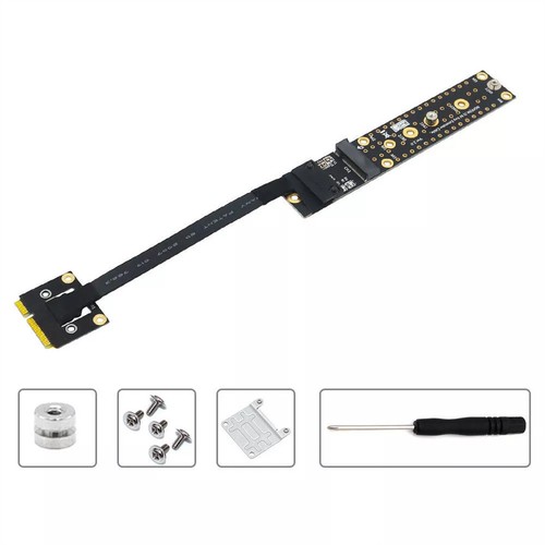 Mini PCIe Male To Key M Female Adapter Cable
