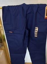 Cherokee Workwear Natural Rise Tapered Cargo Pant Petite 4200P GABW Galaxy Blue