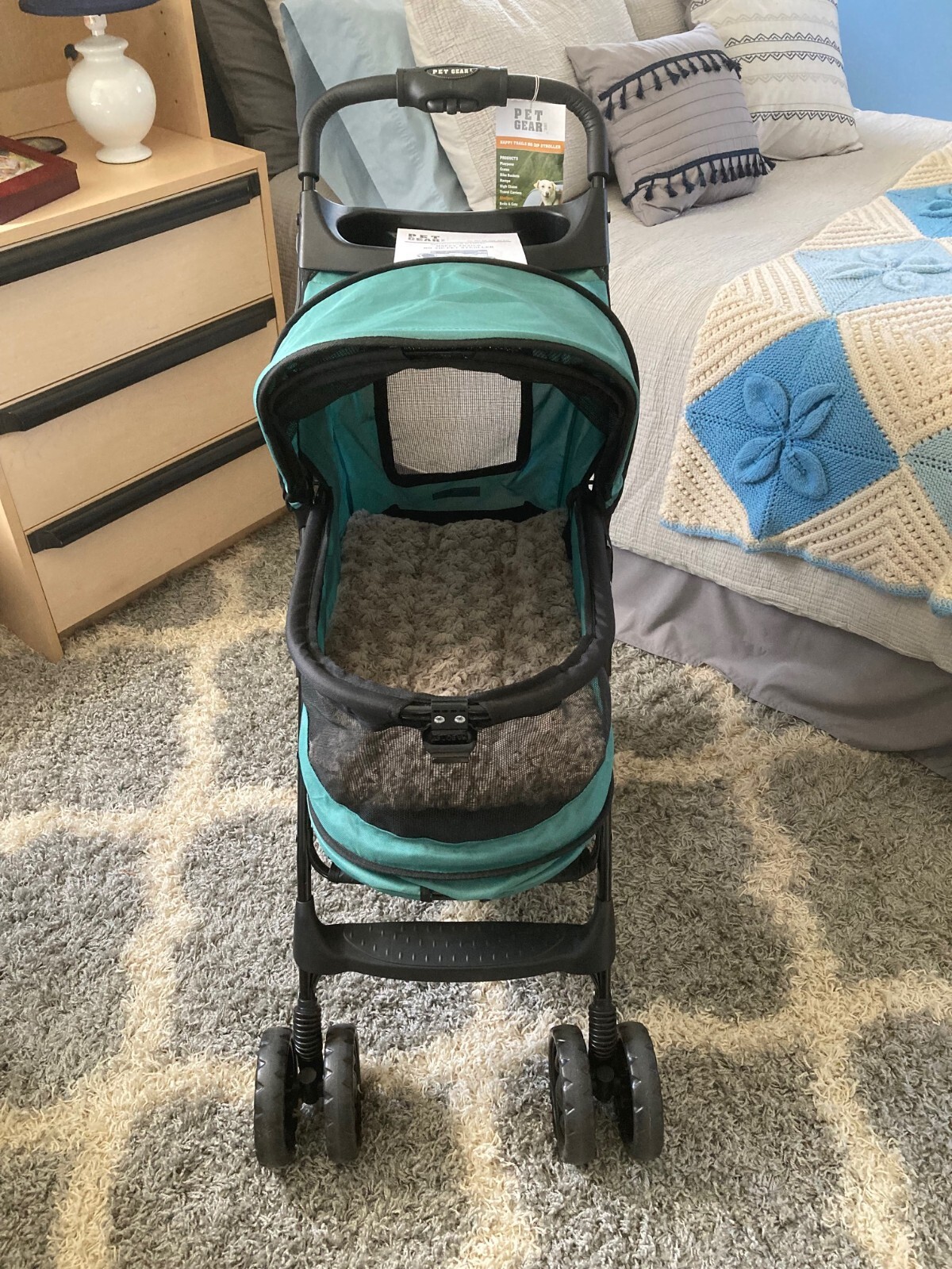Pet Gear Happy Trails NOZIP Pet Stroller Lightly Used Mint Condition