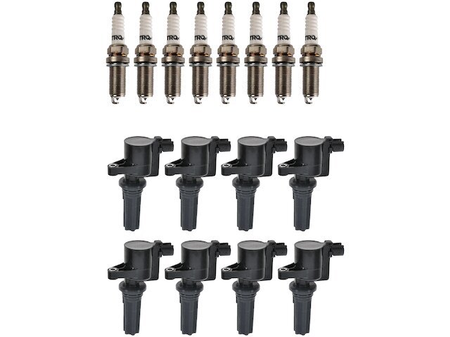 TRQ Ignition Coil and Spark Plug Kit fits Lincoln Blackwood 2002 91HHPH