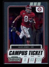 2021 Panini Contenders Draft Picks #41 Julio Jones Campus Ticket