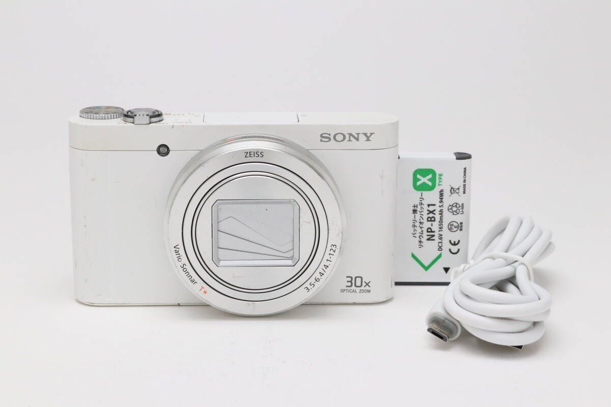 SONY Cyber-shot DSC-WX500 White Compact Digital Camera Used SONY Cyber-shot DSC-WX500 White Compact Digital Camera Used