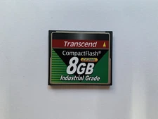 New Original Transcend CompactFlash CF200I 8 GB Industrial Grade CF Card