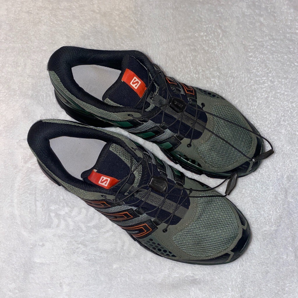 SALOMON Scarpe da trail running uomo Saloman X Mission 3 verde taglia 12