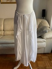BCBG MaxAzria Bre Pleated Chiffon White Skirt New With Tags