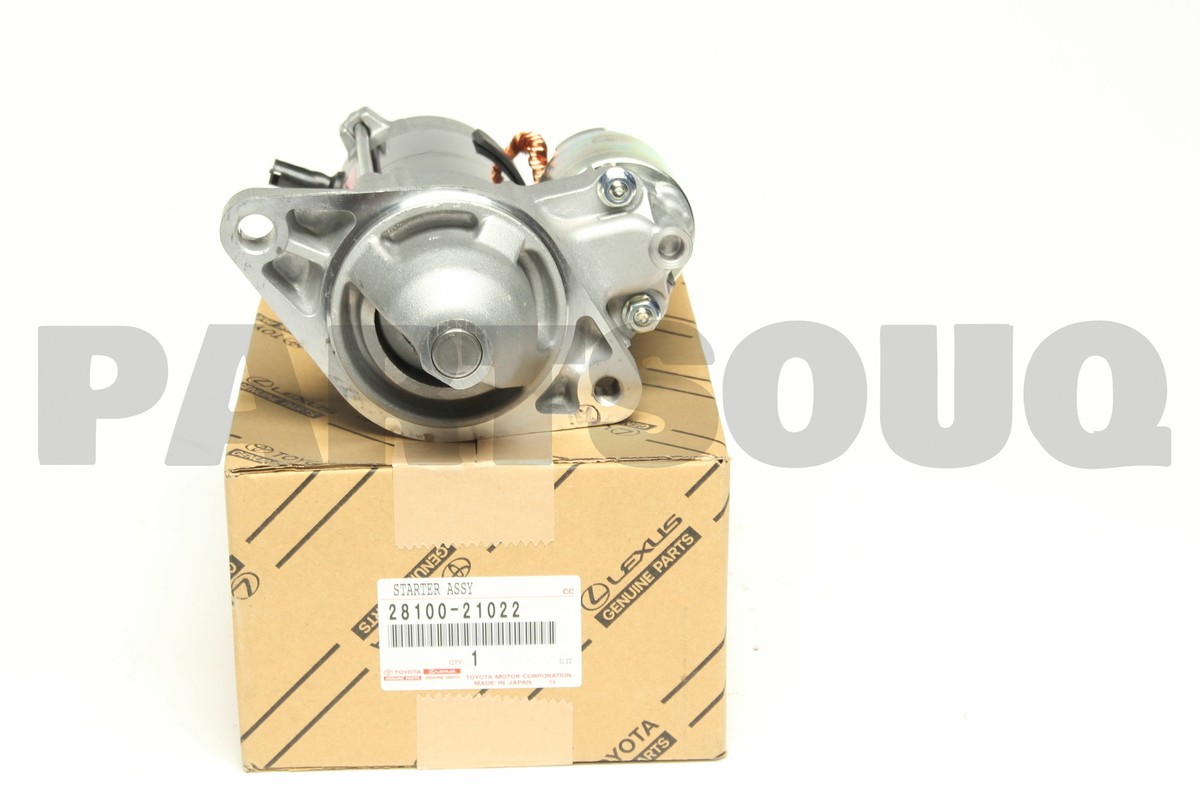 2810021022 Genuine Toyota STARTER ASSY 28100-21022 | eBay