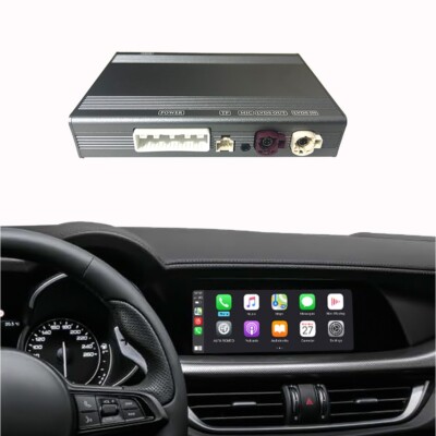 Smart Box for Alfa Romeo Stelvio/Giulia Android Auto Car Play Navigation Mirror