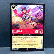 2024 DISNEY LORCANA INTO THE INKLANDS PETER PAN 120/204 RARE