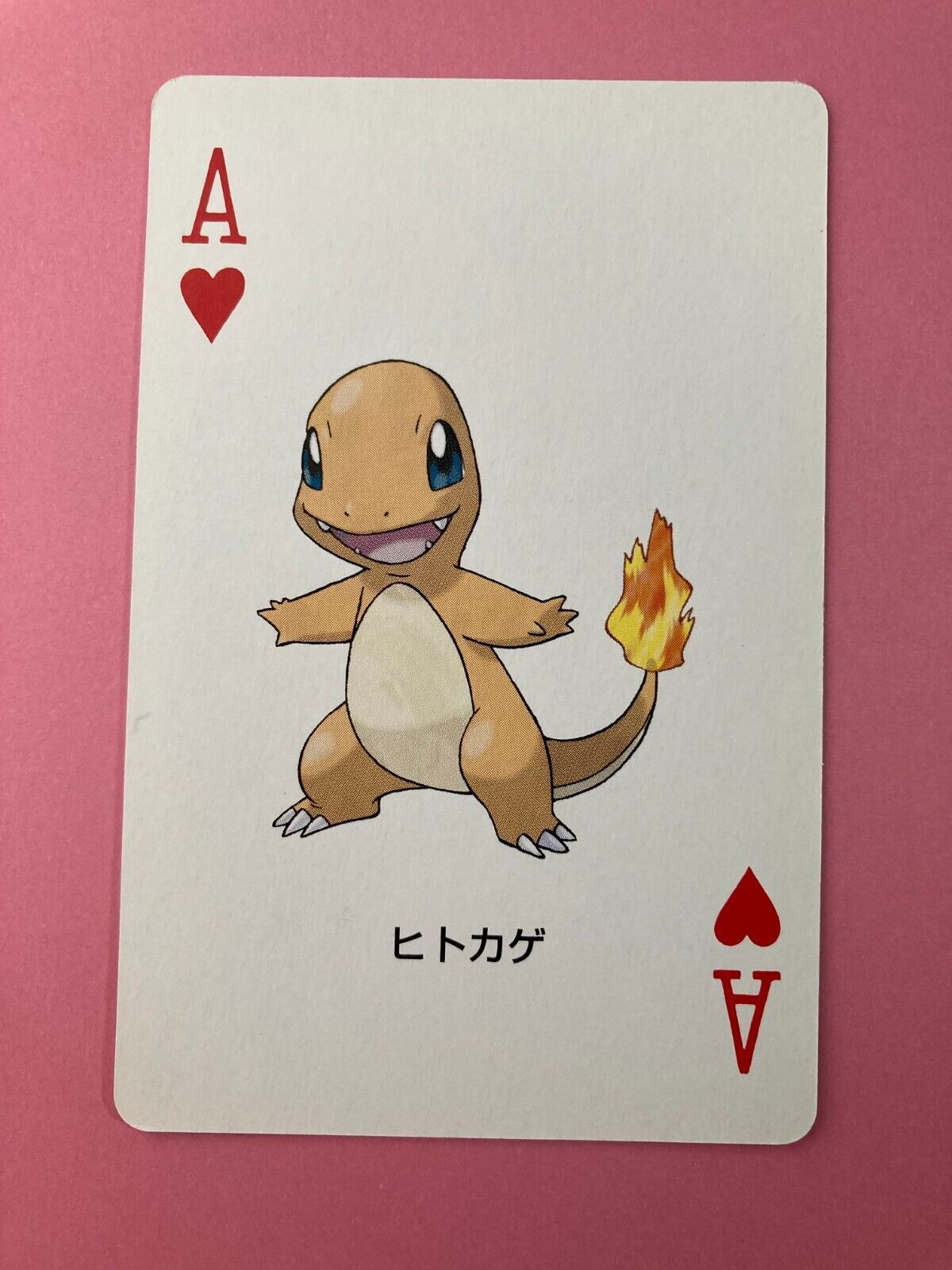 Onix Pokemon Playing Poker Card Fire Red Charizard Nintendo From Japan