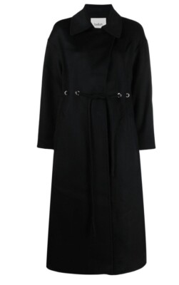 NWT Ba&SH Kate Wool Coat Black XS