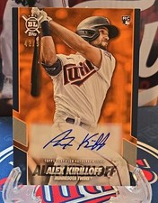 2021 Topps Big League Alex Kirilloff Opening Act Rookie Auto - TWINS 42/99